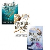 Pachet Fapturile Vazduhului: 1. Regele malefic, 2. Printul nemilos, 3. Regina fara regat - Holly Black
