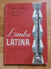 Limba latina. Manual pentru clasa a 8-a - Viorica Balaianu, Constantin Marinica foto