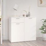 Cumpara ieftin Servantă, alb, 80x36x75 cm, lemn prelucrat