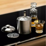 Galeata Gheata Dubla Klausberg KB7579, 1.3L, Inox, Frapiera cu Cleste, Termoizolanta, 16x16x13.5 cm