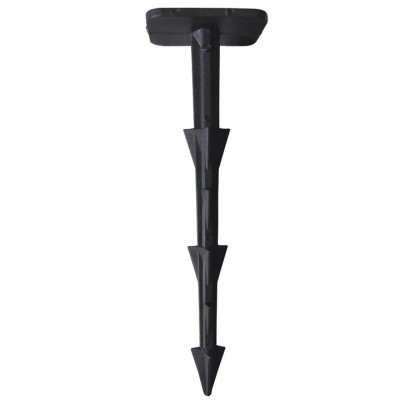 Cui de fixare folie straturi gradina, lungime 12 cm, material plastic foto