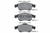TEXTAR 2491401 Q+ set placute frana,frana disc