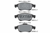 TEXTAR 2491401 Q+ set placute frana,frana disc