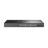 Cumpara ieftin Switch 24 porturi PoE RJ45 Gigabit, 4 x SFP Gigabit, L2 Management, 1U - TP-Link Omada SG3428MP