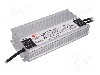 Alimentator pentru LED, 24V DC, 20A, 480W, MEAN WELL - HLG-480H-24