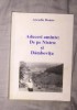 Aduceri aminte de pe Nistru și Dâmbovița/ Arcadie Donos cu dedicația autorului