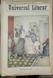 Revista Universul Literar nr.2/1898 pe coperta banda mascata in capitala