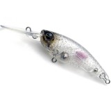 Vobler RAID JAPAN Level Shad, Su 026 Salt &amp; Pepper, 5.3cm, 4.3g