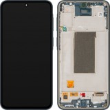 Display cu Touchscreen Samsung Galaxy A37 5G, cu Rama, Verde (Graygreen), Service Pack GH82-39232B