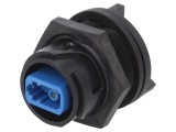 Conector fibră optică soclu PIN 1 - Buccaneer 4000 pe cablu: Conector de fibră optică Buccaneer 4000