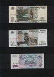Rusia 10+50 ruble 1997 +100 ruble 1993 unc
