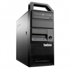 Workstation Lenovo ThinkStation E32 Tower, Intel Xeon Quad Core E3-1270 V3 3.50GHz-3.90GHz, 16GB DDR3, 256GB SSD, nVidia Quadro NVS310/512MB, DVD-ROM foto