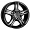 Jante MAK VELOCE LIGHT GLOSS BLACK 4X100 R15 ET40