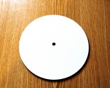 Cadran ceas rotund, 18 cm, MDF alb, 2.5 mm, blank pentru personalizare, Oem