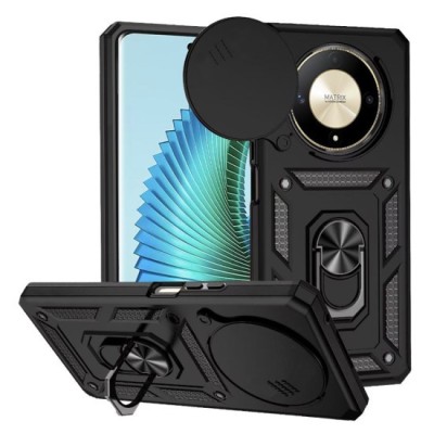 Husa pentru Honor Magic6 Lite - Techsuit CamShield Series - Black foto