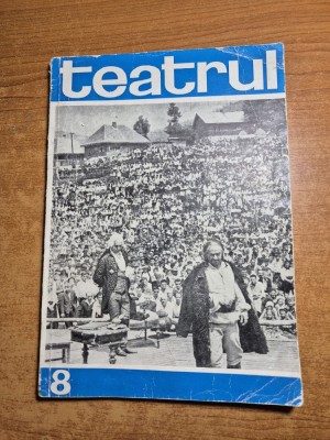 revista teatrul august 1967 foto