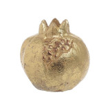 Suport lumanare metalic Gold Pomegranate, Inart
