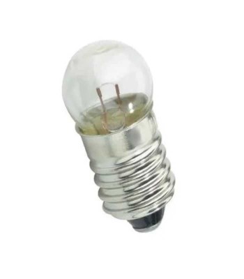 Bec cu filet 4.8V dulie E10 glob rotund (555) foto