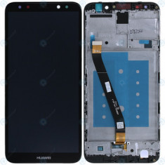 Huawei Mate 10 Lite (RNE-L01, RNE-L21) Capac frontal modul display + LCD + digitizer albastru