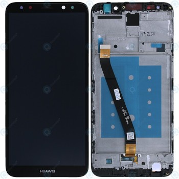 Huawei Mate 10 Lite (RNE-L01, RNE-L21) Capac frontal modul display + LCD + digitizer albastru