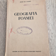 Geografia foamei Josue de Castro