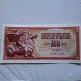Iugoslavia 100 dinari 1965 UNC