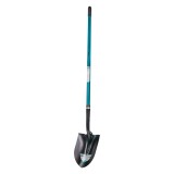 Lopata rotunda TopGarden cu maner din fibra de sticla, 1500 mm