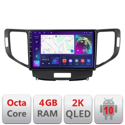 Navigatie Honda Accord 2008-2012 C-8951 Android Octa Core Ecran 2K QLED GPS 4G 4+32GB 360 KIT-8951+EDT-E409-2K CarStore Technology foto