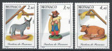 Monaco 1993 Mi 2155/57 MNH - Crăciun: Figurine Nașterea Domnului (V)