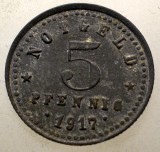 1.118 GERMANIA WWI STADT KELHEIM NOTGELD 5 PFENNIG 1917 17,5mm