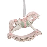 Cumpara ieftin Ornament brad Craciun polirasina multicolora 8x2x7 cm