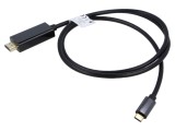 Adaptor USB-C la HDMI 1m negru