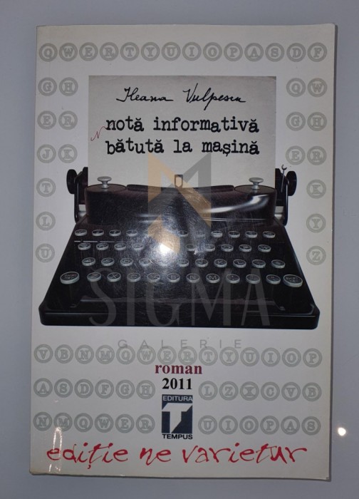 Ileana Vulpescu ( dedicatie! )