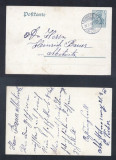 Germany 1910 Postal History Rare Old postcard postal stationery Sonnefeld D.445