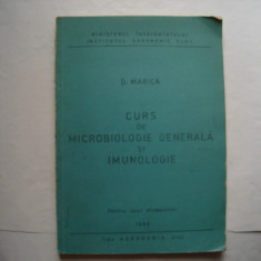 Curs de microbiologie generala - D. Marica