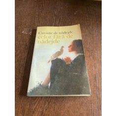 Ieromonah Benedict Stancu - Cuvinte de nadejde celor fara de nadejde