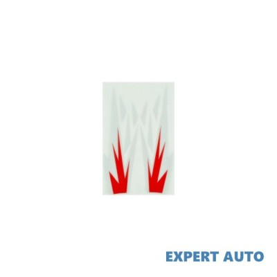 Abtibild alb reflectorizant cod:an15 Alta marca Alt model #7 foto