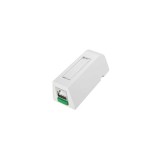 Priza aplicata Synergy Wallplate DG+ 1xRJ45 568A/B STP PowerCat 6, White - Molex &quot;SBX-00008-02&quot;