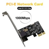 Placă de rețea PCI Express, PCIe Gigabit 1000Mbps la RJ45