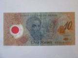 Rara! Brazilia 10 Reais 2000 bancnota comemorativa,vedeti imaginile