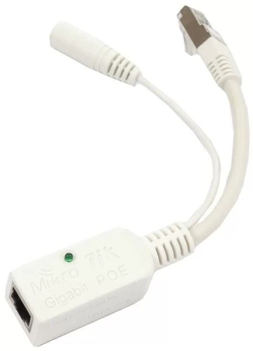 Injector PoE pasiv 18-57V, Gigabit - Mikrotik RBGPOE