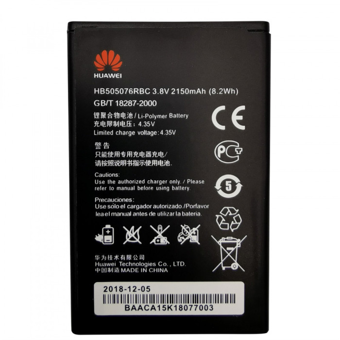 Acumulator Huawei G527 A199 C8815 G606 G610 G700 G710 G716 G610S Y600 HB505076RBC