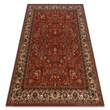 Covor de l&acirc;nă KASHQAI 4362 200 ornament vin roșu / bej , 67x130 cm