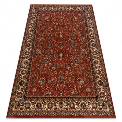 Covor de l&amp;acirc;nă KASHQAI 4362 200 ornament vin roșu / bej , 135x200 cm foto