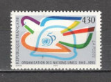 Franta.1995 50 ani ONU XF.636, Nestampilat