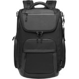 Rucsac laptop 15,6 inch, multifunctional, rezistent la stropi de apa, sistem fixare pe valiza, buzunar antifurt, OZUKO, OZ9409BK, Negru