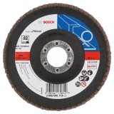 Bosch Expert for Metal - Disc lamelar profil convex 125x22.2 mm granulatie 40