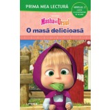 Masha si Ursul. O masa delicioasa (Nivelul 2 Carte cu despartiri in silabe)