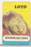 Bnk cld Calendar de buzunar - 1985 - Loto Pronosport - Loto