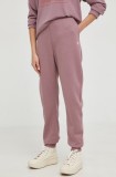 G-Star pantaloni de trening culoarea violet, uni